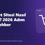 E-Ticaret Sitesi Nasıl Kurulur? 2026 Adım Adım Rehber – Aydıngüler Medya